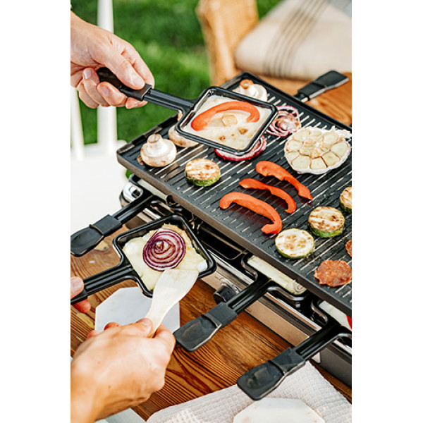 ADLER ELECTRIC GRILL - RACLETTE 1400W BLACK