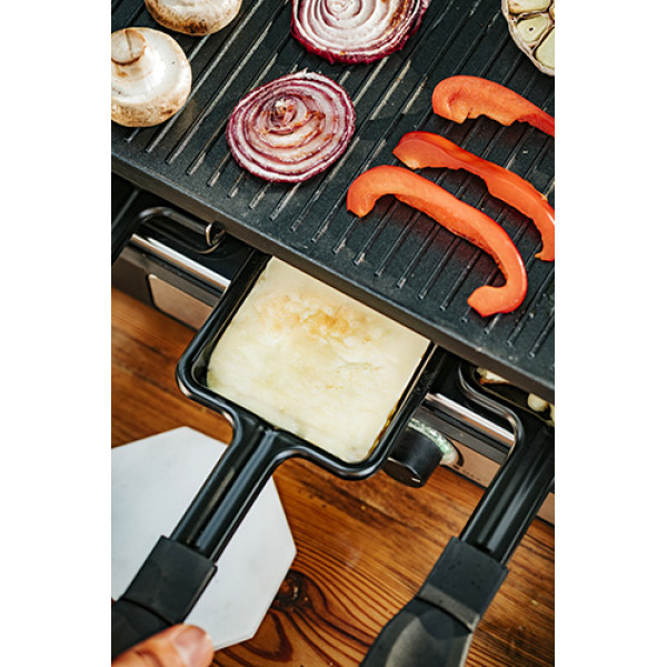 ADLER ELECTRIC GRILL - RACLETTE 1400W BLACK