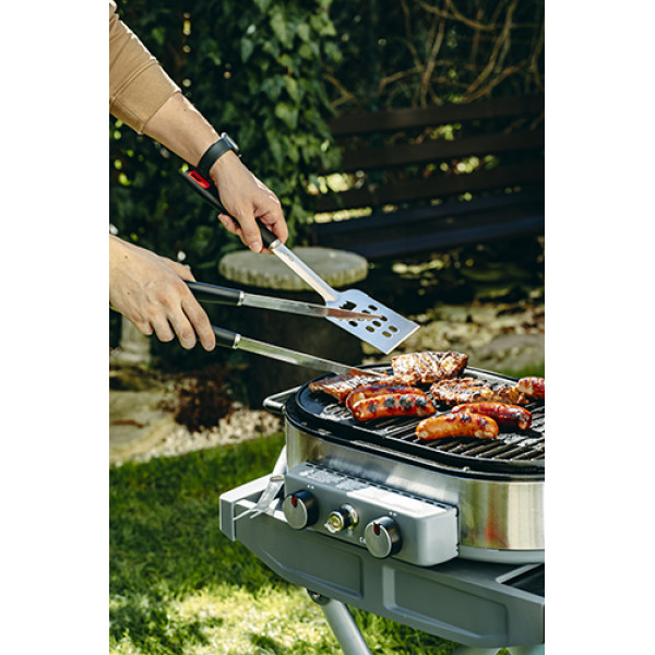 ADLER GRILL UTENSIL SET - STAINLESS STEEL WITH CARRYING CASE