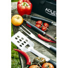 ADLER GRILL UTENSIL SET - STAINLESS STEEL WITH CARRYING CASE