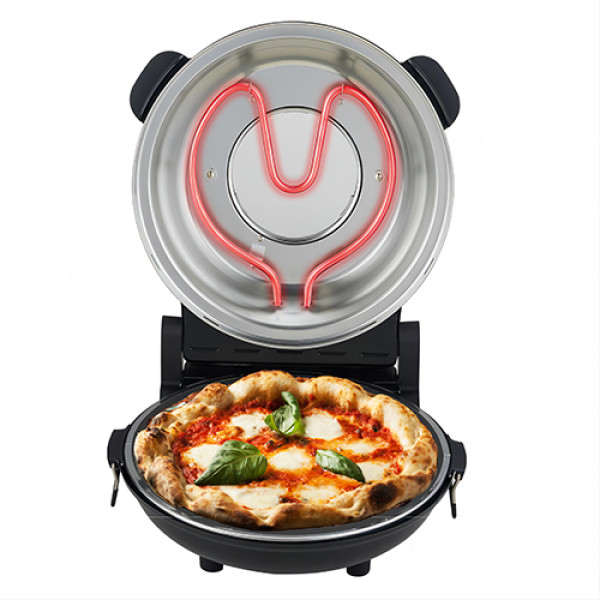 ADLER ELECTRIC PIZZA OVEN 1200W BLACK