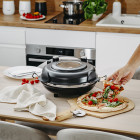 ADLER ELECTRIC PIZZA OVEN 1200W BLACK