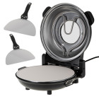 ADLER ELECTRIC PIZZA OVEN 1200W BLACK