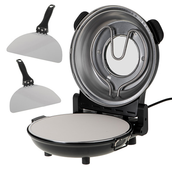 ADLER ELECTRIC PIZZA OVEN 1200W BLACK