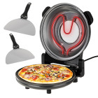 ADLER ELECTRIC PIZZA OVEN 1200W BLACK