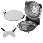 ADLER ELECTRIC PIZZA OVEN 1200W BLACK