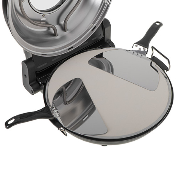 ADLER ELECTRIC PIZZA OVEN 1200W BLACK