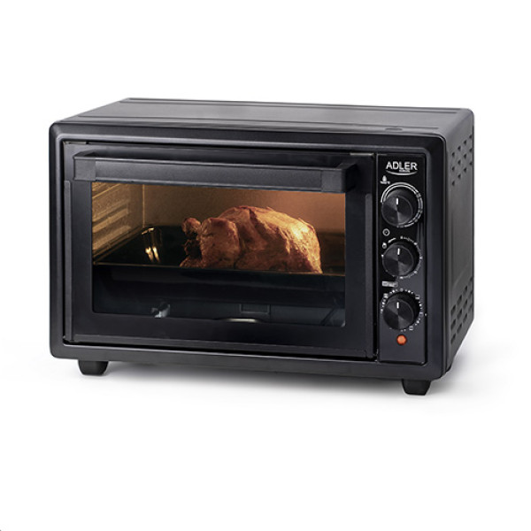 ADLER ELECTRIC OVEN 26L 1500W BLACK