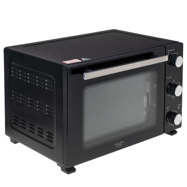 ADLER ELECTRIC OVEN 48L 1800W BLACK
