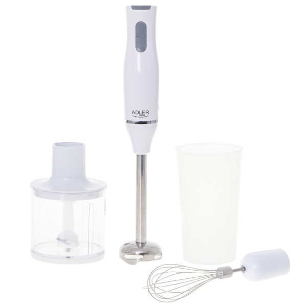 ADLER HAND BLENDER SET 500W WHITE