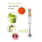 ADLER HAND BLENDER 500W WHITE/BRONZE