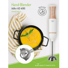 ADLER HAND BLENDER 500W WHITE/BRONZE