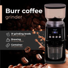 ADLER BURR COFFEE GRINDER 180W BLACK