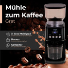 ADLER BURR COFFEE GRINDER 180W BLACK