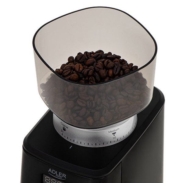 ADLER BURR COFFEE GRINDER 180W BLACK