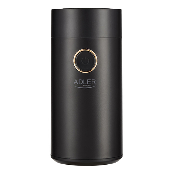 ADLER COFFEE MILL 150W BLACK/GOLD