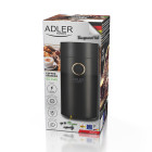 ADLER COFFEE MILL 150W BLACK/GOLD