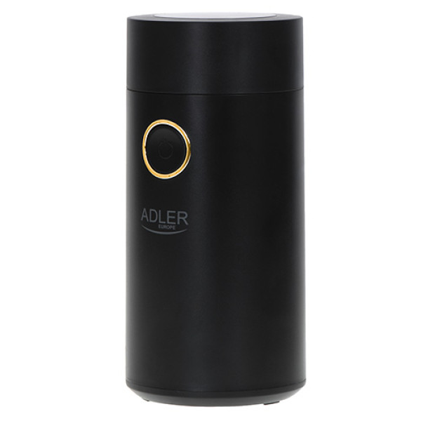 ADLER COFFEE MILL 150W BLACK/GOLD