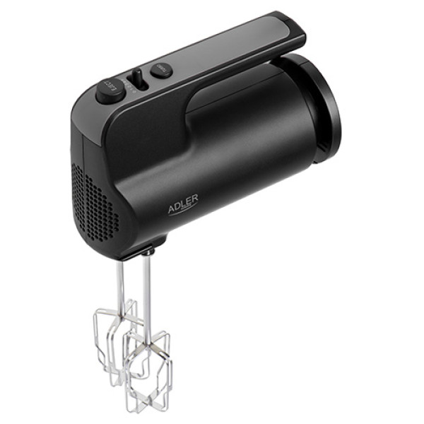ADLER HAND MIXER WITH A PULL-OUT TRAY FOR ACCESSORIES 550W BLACK