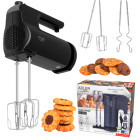 ADLER HAND MIXER WITH A PULL-OUT TRAY FOR ACCESSORIES 550W BLACK