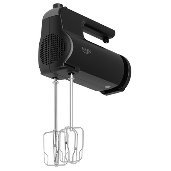 ADLER HAND MIXER WITH A PULL-OUT TRAY FOR ACCESSORIES 550W BLACK