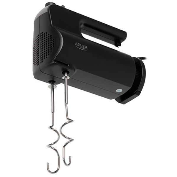 ADLER HAND MIXER WITH A PULL-OUT TRAY FOR ACCESSORIES 550W BLACK