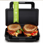 ADLER 2-IN-1 SANDWICH MAKER 1400W BLACK/SILVER