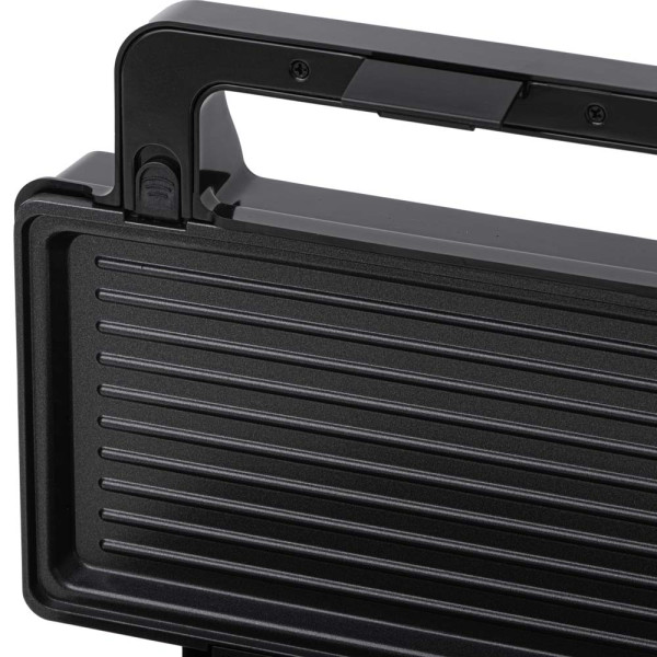 ADLER 2-IN-1 SANDWICH MAKER 1400W BLACK/SILVER