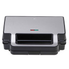 ADLER 2-IN-1 SANDWICH MAKER 1400W BLACK/SILVER