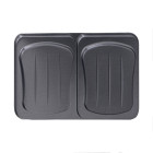 ADLER 2-IN-1 SANDWICH MAKER 1400W BLACK/SILVER
