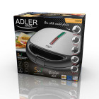 ADLER 5-IN-1 MULTIFUNCTIONAL BAKING DEVICE 1200W BLACK/SILVER