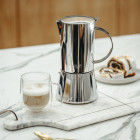 ADLER ESPRESSO COFFEE MAKER 350ML SILVER STEEL
