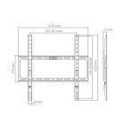 SBOX WALL MOUNT BUDGET 32-75' MAX VESA 400x400