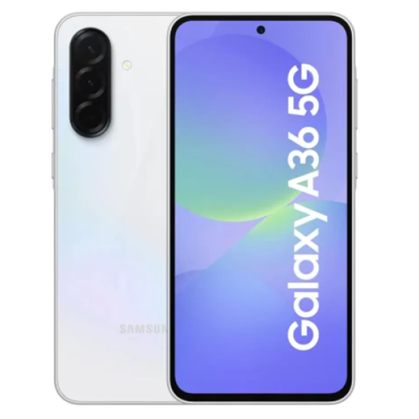 Samsung Galaxy A36 SM A366 8GB Ram 256GB Awesome White Dual Sim 5G- GR Samsung Galaxy A36 SM A366 8GB Ram 256GB Awesome White Dual Sim 5G- GR