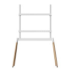 GEMBIRD TV FLOOR STAND 55'-86' WHITE/WOOD MAX VESA 600x400 GEMBIRD TV FLOOR STAND 55'-86' WHITE/WOOD MAX VESA 600x400