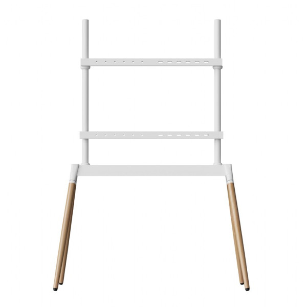 GEMBIRD TV FLOOR STAND 55'-86' WHITE/WOOD MAX VESA 600x400 GEMBIRD TV FLOOR STAND 55'-86' WHITE/WOOD MAX VESA 600x400