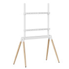 GEMBIRD TV FLOOR STAND 55'-86' WHITE/WOOD MAX VESA 600x400 GEMBIRD TV FLOOR STAND 55'-86' WHITE/WOOD MAX VESA 600x400