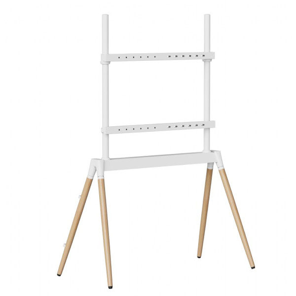GEMBIRD TV FLOOR STAND 55'-86' WHITE/WOOD MAX VESA 600x400 GEMBIRD TV FLOOR STAND 55'-86' WHITE/WOOD MAX VESA 600x400