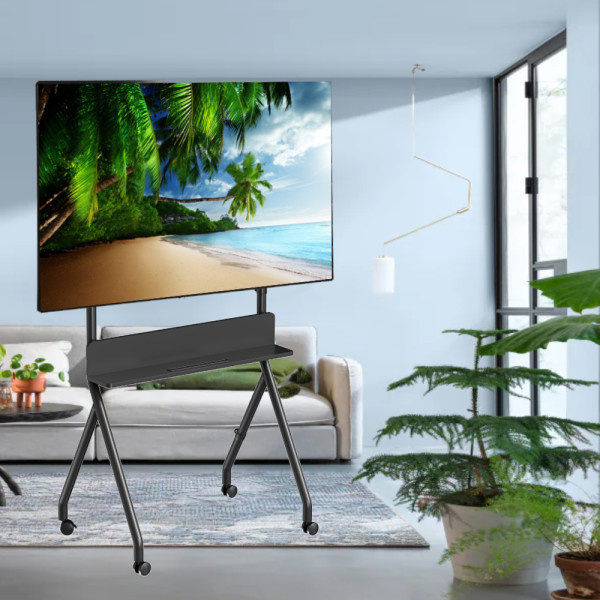 GEMBIRD TV FLOOR STAND 55'-86' BLACK MAX VESA 600x400