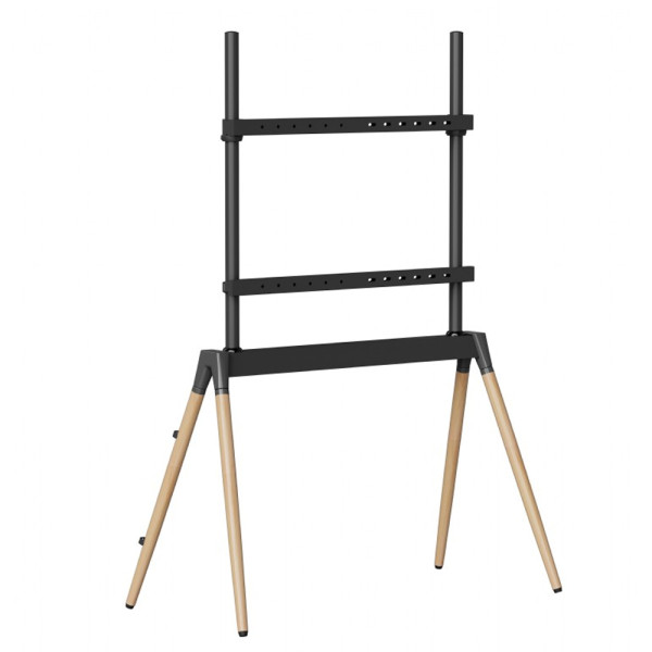 GEMBIRD TV FLOOR STAND 55'-86' BLACK/WOOD MAX VESA 600x400 GEMBIRD TV FLOOR STAND 55'-86' BLACK/WOOD MAX VESA 600x400