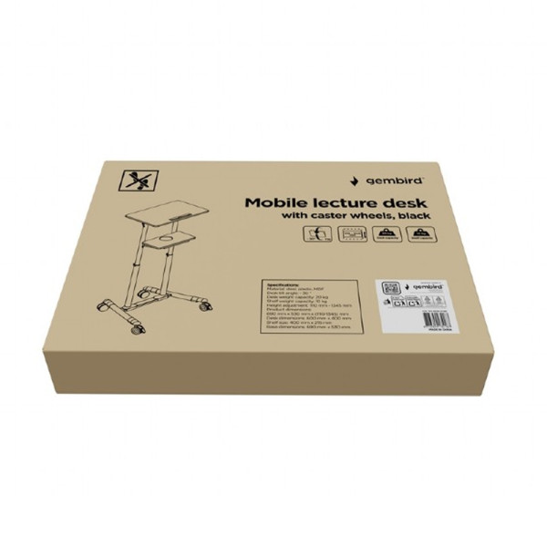 GEMBIRD TV FLOOR STAND SWIVEL 32'-65' MAX VESA 400x400