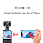 LAMTECH 4K 180ο ACTION CAMERA WITH WIFI