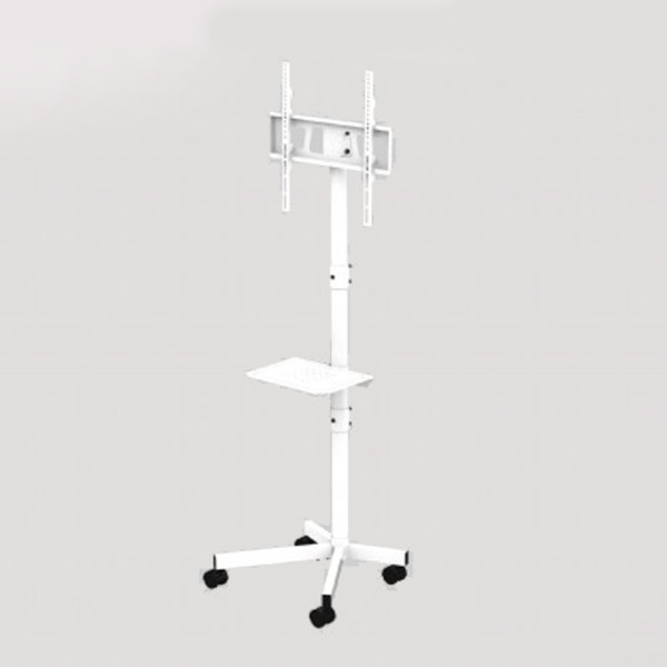 GEMBIRD TV FLOOR STAND TILT WITH CASTER WHEELS 32'-55' WHITE GEMBIRD TV FLOOR STAND TILT WITH CASTER WHEELS 32'-55' WHITE