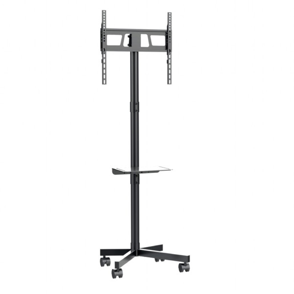 GEMBIRD TV FLOOR STAND TILT WITH CASTER WHEELS 32'-55' BLACK GEMBIRD TV FLOOR STAND TILT WITH CASTER WHEELS 32'-55' BLACK