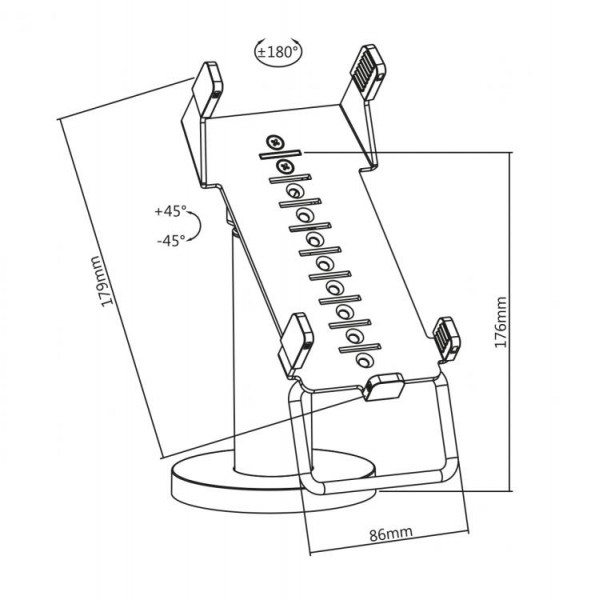 SBOX MOUNT FOR POS TERMINAL