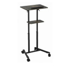 GEMBIRD MOBILE LECTURE DESK WITH CASTER WHEELS BLACK GEMBIRD MOBILE LECTURE DESK WITH CASTER WHEELS BLACK