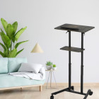 GEMBIRD MOBILE LECTURE DESK WITH CASTER WHEELS BLACK