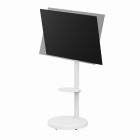 GEMBIRD METAL TV STAND WITH CASTER WHEELS 37'-86' MAX VESA 600x400 WHITE