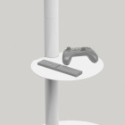 GEMBIRD METAL TV STAND WITH CASTER WHEELS 37'-86' MAX VESA 600x400 WHITE