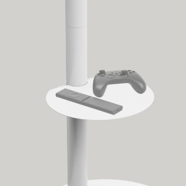 GEMBIRD METAL TV STAND WITH CASTER WHEELS 37'-86' MAX VESA 600x400 WHITE